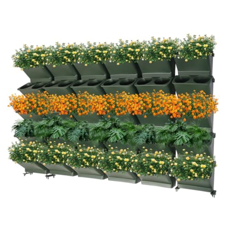 Self-Watering Planter - Вертикальный настенный цветочный горшок для балкона
