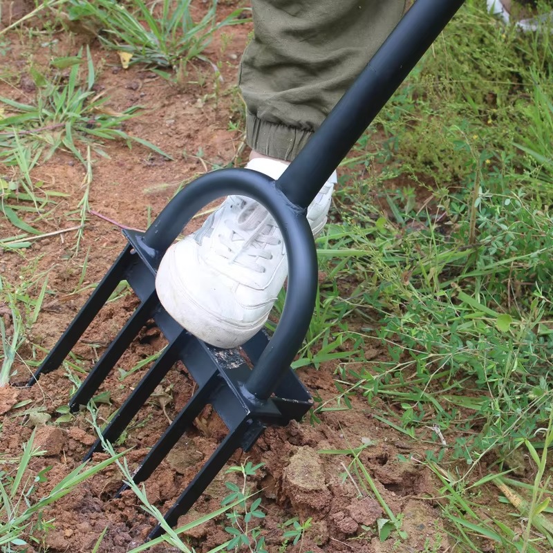 Двухрычажная стальная садовая  – обзор и цена Spade Digging Fork